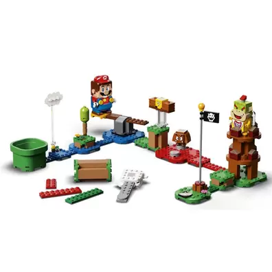 Oferta de PACK INICIAL: AVENTURAS CON MARIO 71360 por $1049.3 en Juguetibici