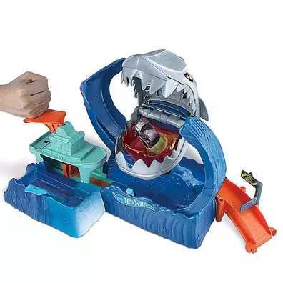 Oferta de Hot Wheels City Robo Tiburón GJL12 por $371.6 en Juguetibici