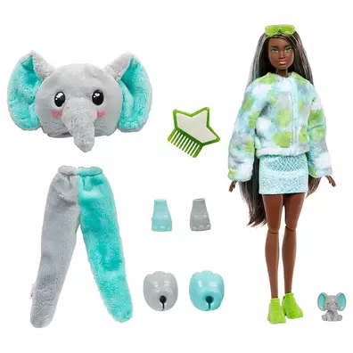 Oferta de Barbie Cutie Reveal Animales de la Selva - Elefante HKP97 por $303.6 en Juguetibici