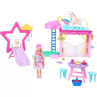 Oferta de Barbie A Touch of Magic Aventuras Mágicas de Chelsea HNT67 por $351.6 en Juguetibici