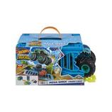 Oferta de Mattel Hot Wheels Vehículo Mega Wrex Caja Choques HNC29 por $622.3 en Juguetrón