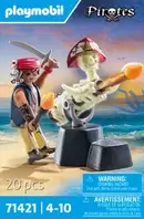 Oferta de Playmobil Pirates Artillero pirata 71421 por $79.6 en Juguetrón