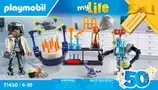 Oferta de Playmobil Gift Sets Investigador con robots 71450 por $119.6 en Juguetrón