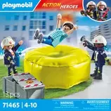 Oferta de Playmobil City Action Bomberos con colchoneta 71465 por $199.6 en Juguetrón