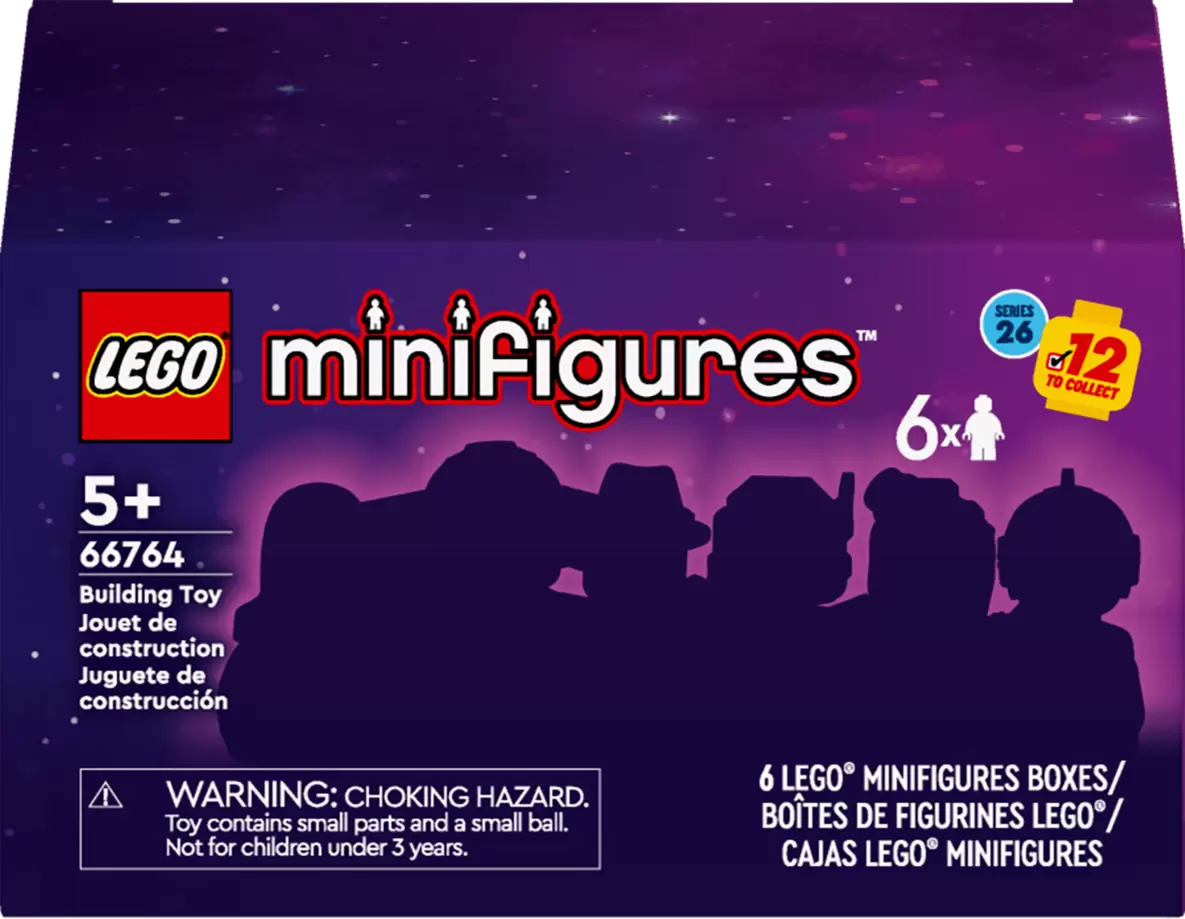 Oferta de LEGO Mini Figuras Serie 26: Espacio 6 Pack 66764 por $357 en Juguetrón