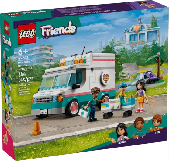 Oferta de LEGO Friends Ambulancia del Hospital de Heartlake City 42616 por $434.5 en Juguetrón