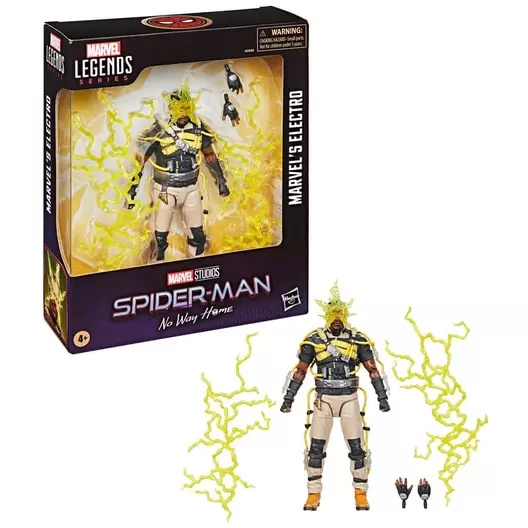 Oferta de Hasbro Marvel Legends Series Figura De Acción De Electro De Marvel G0595 por $1182.3 en Juguetrón
