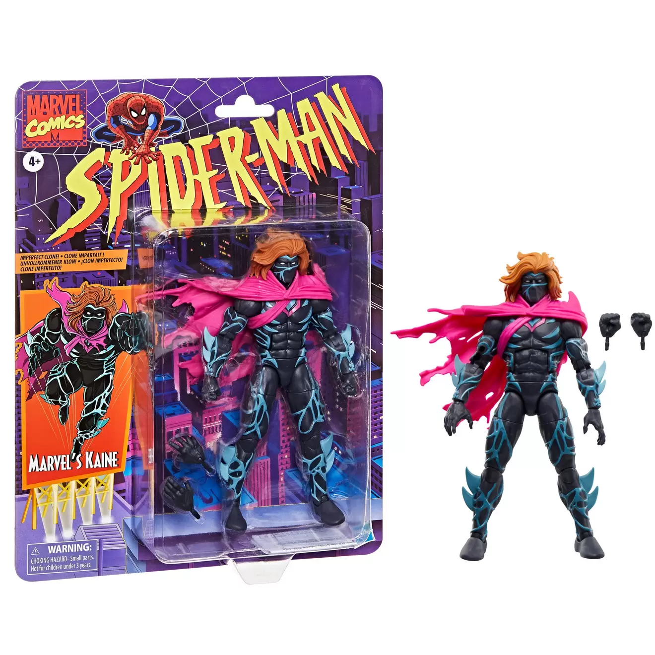 Oferta de Marvel Legends Series Marvel's Kaine Figura de acción inspirada en los cómics G0789 por $650.3 en Juguetrón