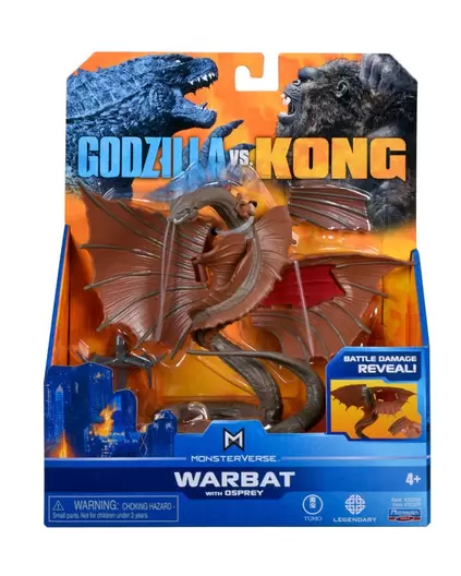 Oferta de Godzilla vs Kong Figura de Acción Warbat por $299.25 en Juguetrón