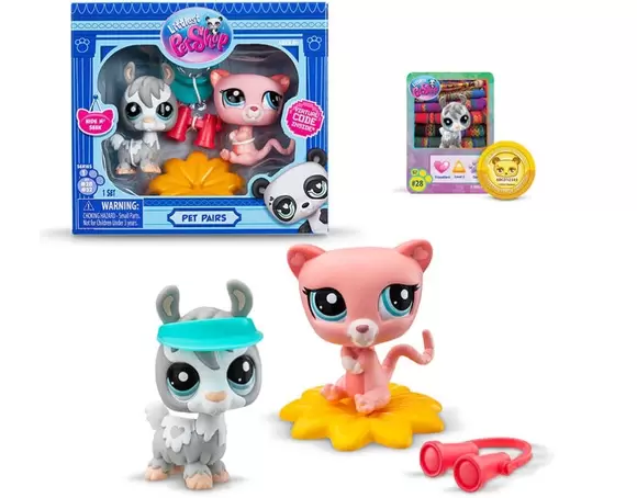 Oferta de Littlest Pet Shop 2 Pack Llama y Lemur por $224.25 en Juguetrón