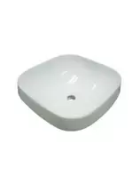 Oferta de Lavabo Aral bowl blanco de sobreponer por $2158.99 en Kuroda