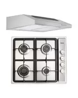 Oferta de Paquete Duetto Plus 60 Parrilla y Campana Acero Inoxidable por $5698.99 en Kuroda