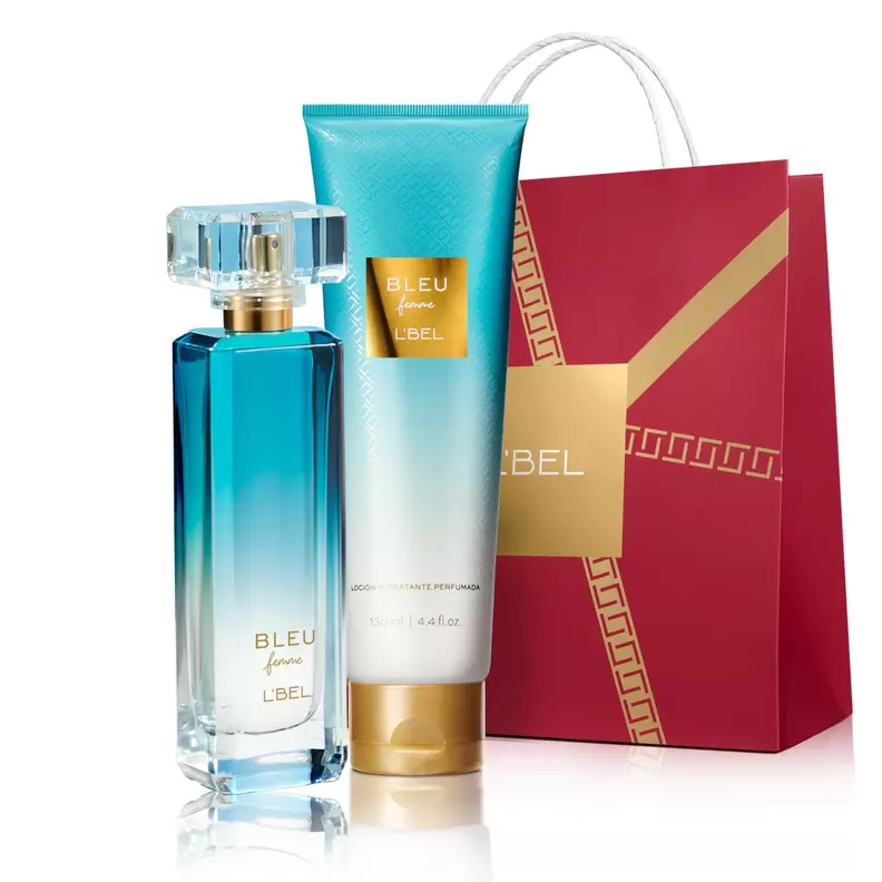 Oferta de Set de perfume de mujer Bleu Femme + Loción Perfumada Bleu Femme por $930 en L'Bel