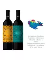 Oferta de Vino Tinto Hacienda San Miguel Syrah Reserva 750 ml + Vino Tinto Hacienda San Miguel Syrah Tempranillo Cabernet 750 ml + Alebrije por $1118 en La Europea