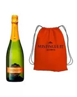 Oferta de Vino Espumoso Mistinguett Cava Brut Bio 750 ml + Mochila por $469 en La Europea