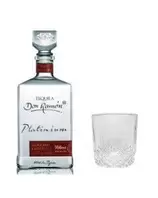 Oferta de Tequila Don Ramón Reposado Cristalino Platinum 700 ml + 2 vasos de cristal por $701.02 en La Europea