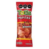 Oferta de Papitas Totis adobo 90 g por $16.6 en La gran bodega