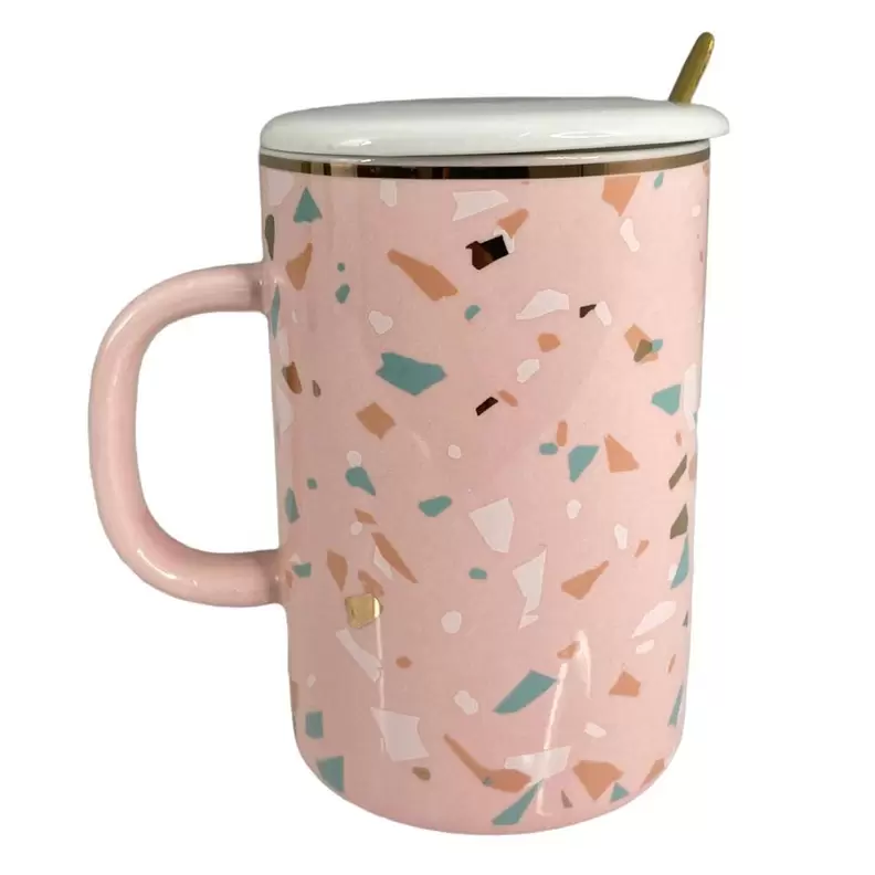 Oferta de Taza Para Café Concepts Rosa 087-17990 por $174.5 en La Marina