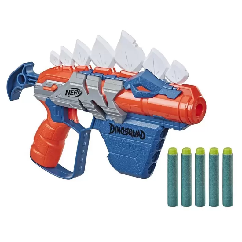 Oferta de Pistola Nerf Stegosmash F0805 por $307.3 en La Marina