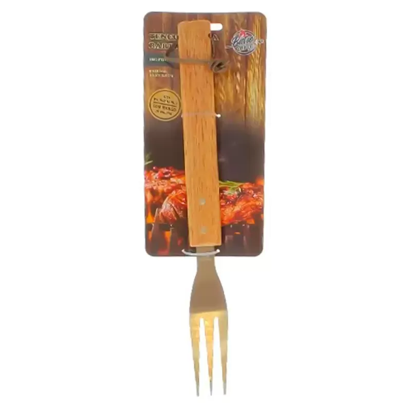 Oferta de Utensilio Para Barbacoa Bistró BBQ Plateado-Chocolate 741-04459 por $69.5 en La Marina