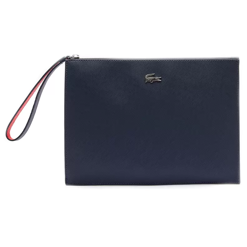 Oferta de Clutch anna Lacoste azul nf2791aa-b50 por $2090 en La Marina