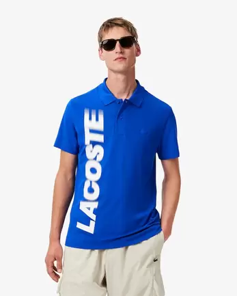 Oferta de Polo Regular Fit Estampado Movimiento por $2034 en Lacoste