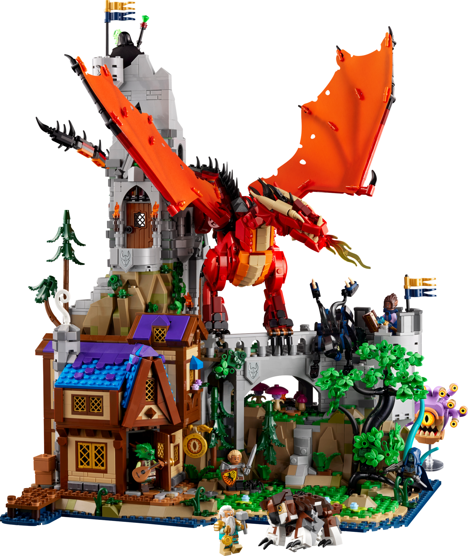 Oferta de Dungeons & Dragons: Aventura del Dragón Rojo por $8999 en LEGO