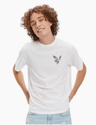 Oferta de Playera American Eagle cuello redondo para hombre por $263.2 en Liverpool