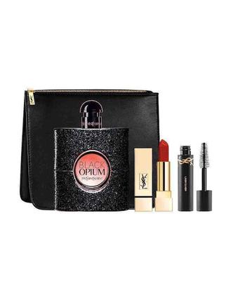 Oferta de Set Eau de parfum Yves Saint Laurent Black Opioum para mujer por $3490 en Liverpool