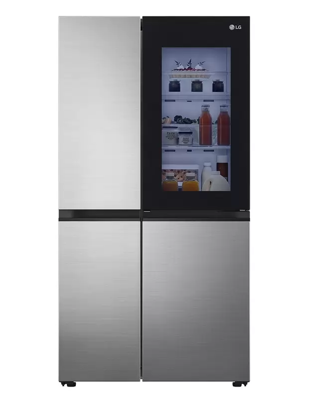 Oferta de Refrigerador dúplex LG 27 pies cúbicos Tecnología inverter y Tecnología no frost vs27bxqp por $25.5 en Liverpool
