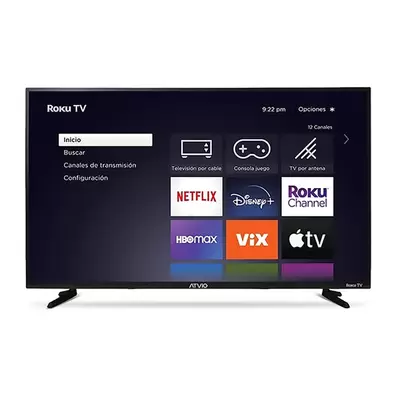 Oferta de Pantalla 24 Pulgadas Atvio Roku TV HD ATV-24HDR por $2349 en Mega Audio