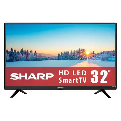 Oferta de Pantalla 32 Pulgadas Sharp Hd Smart Roku 2TC32CF2UR por $3659 en Mega Audio