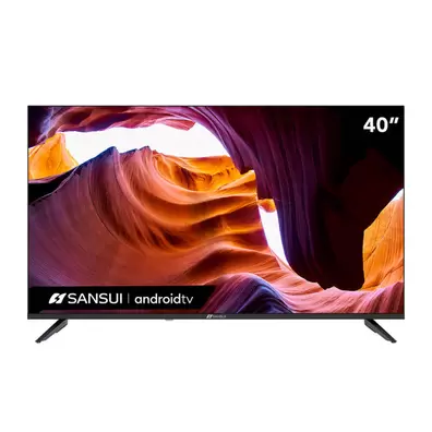 Oferta de Pantalla 40 Pulgadas Sansui LED Android TV Full HD SMX-40V1FA por $4239 en Mega Audio