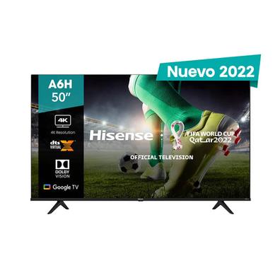 Oferta de Pantalla 50 Pulgadas Hisense LED Smart TV 4K Ultra HD 50A6H por $6979 en Mega Audio