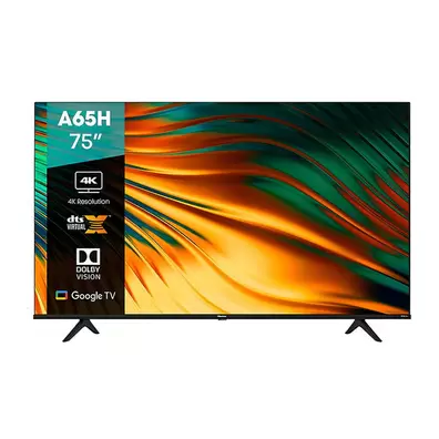 Oferta de Pantalla 75 Pulgadas Hisense Google TV 4K UHD 75A65H por $15779 en Mega Audio