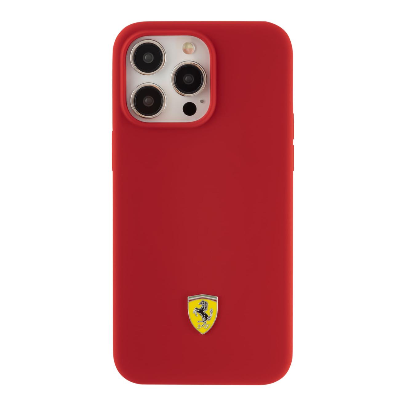 Oferta de Protector Ferrari Silicone Magsafe Rojo IPhone 15 Pro Max por $679 en Mobo