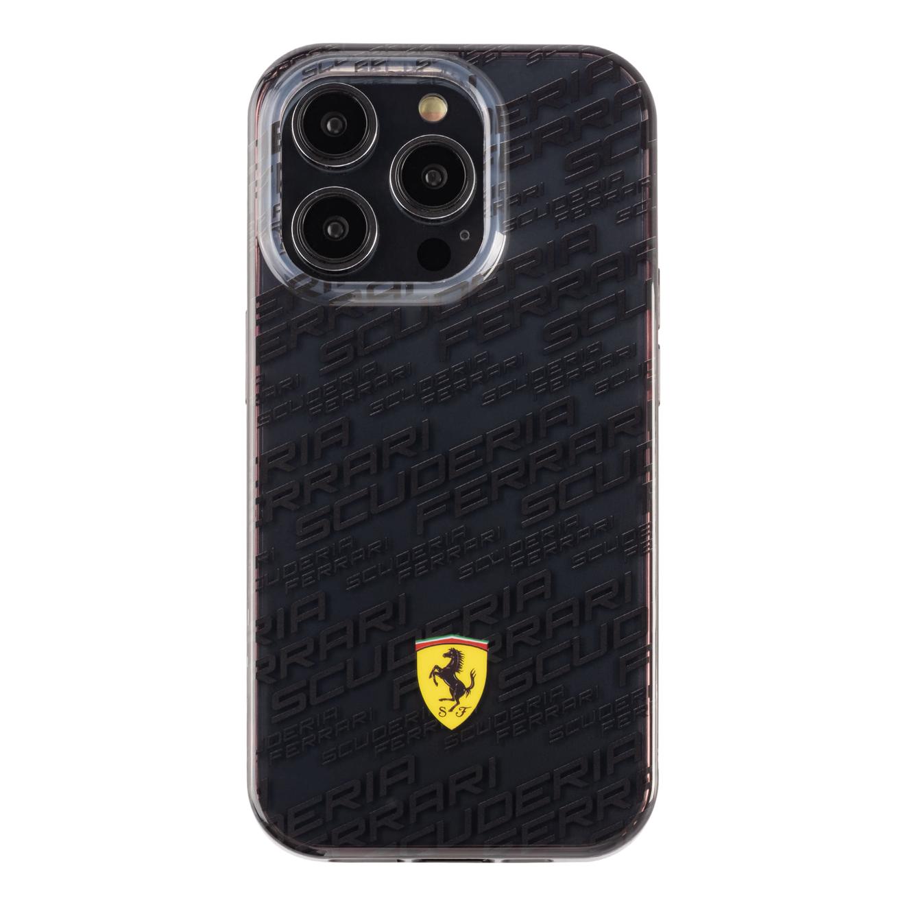 Oferta de Funda Ferrari iPhone 14 Pro Max Gradient Scuderia Trans/Negro por $339 en Mobo