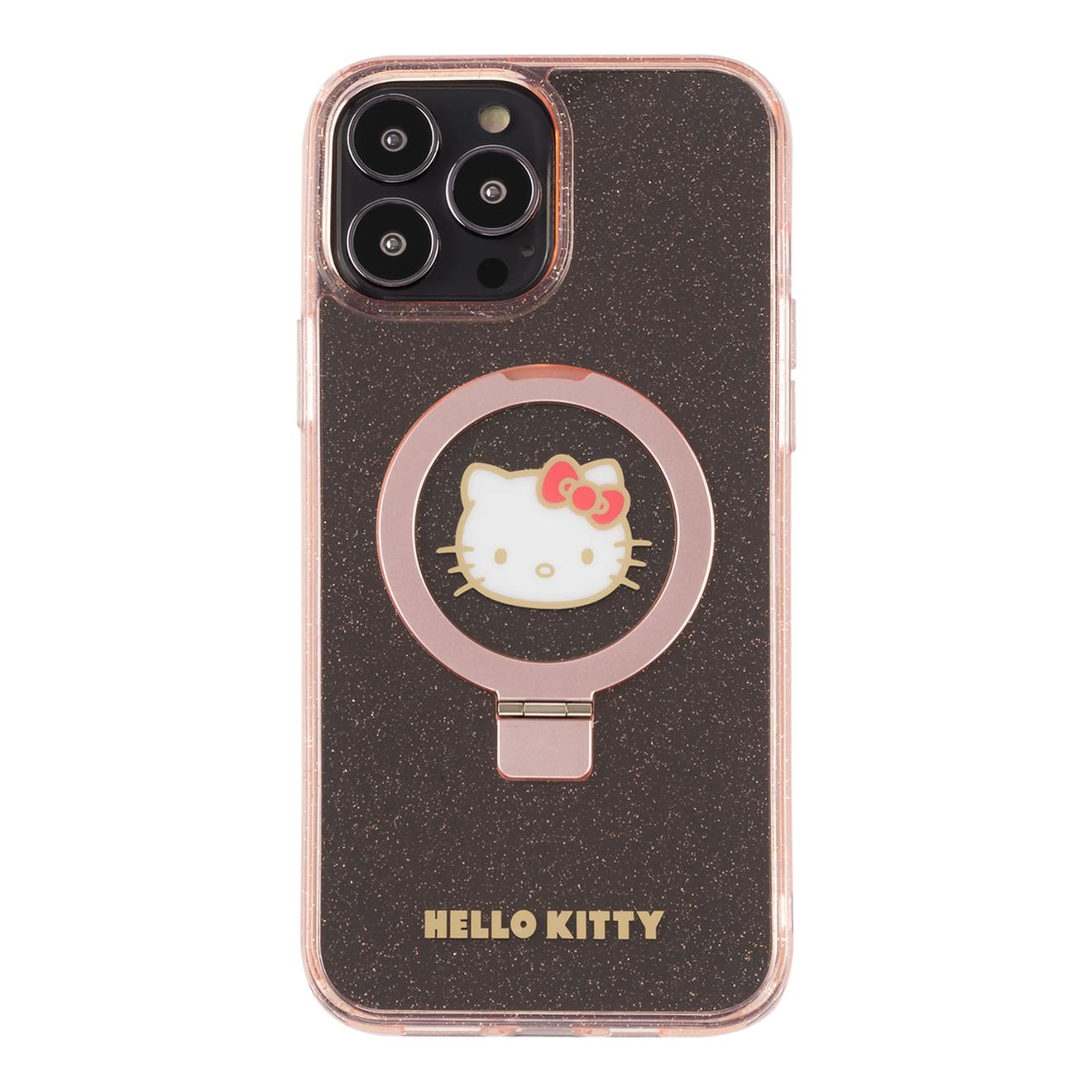 Oferta de Funda Hello Kitty Ring Glitter Magsafe Rosa IPhone 15 Pro Max por $699 en Mobo