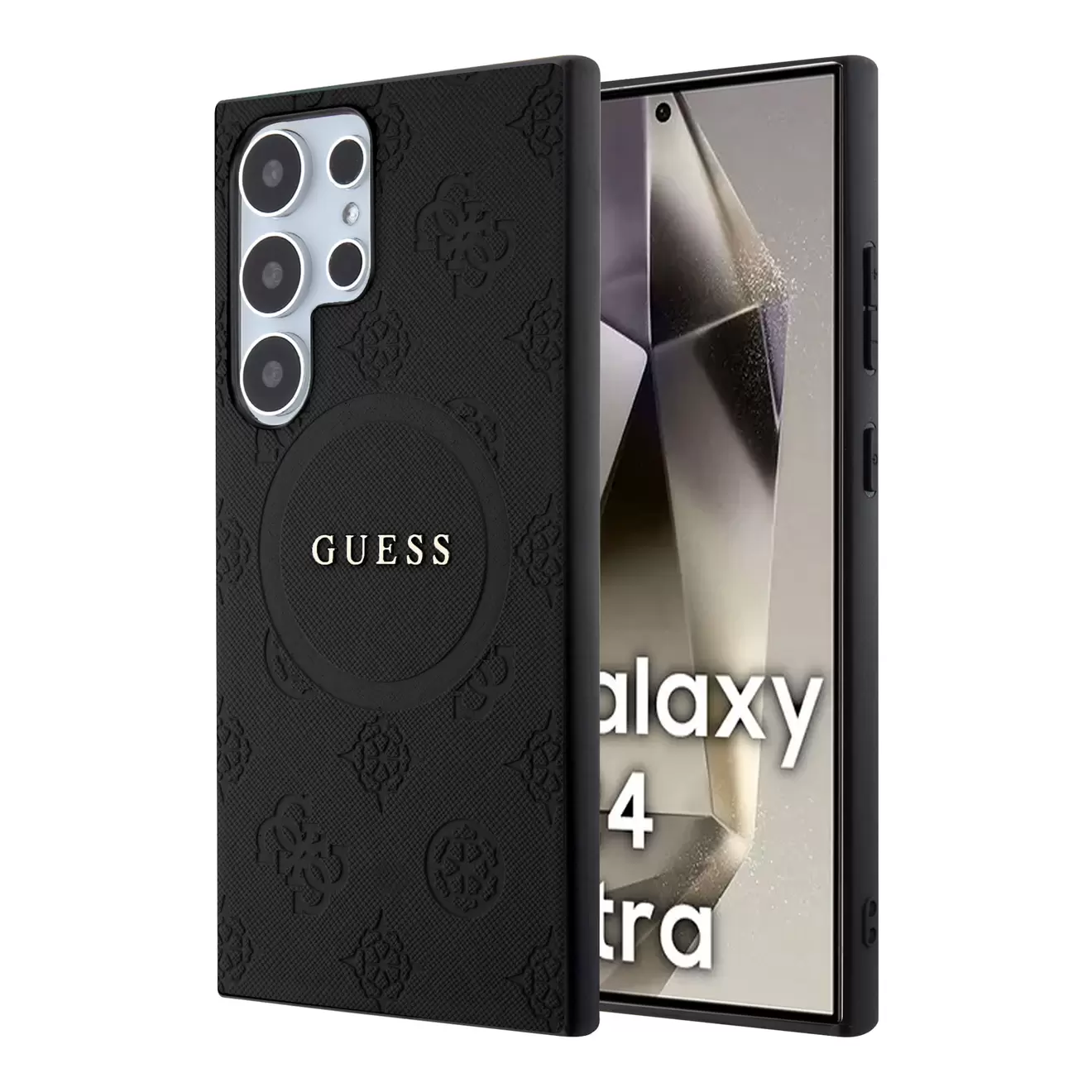 Oferta de Funda Guess Panter Magsafe Negro Samsung S24 Ultra por $599 en Mobo