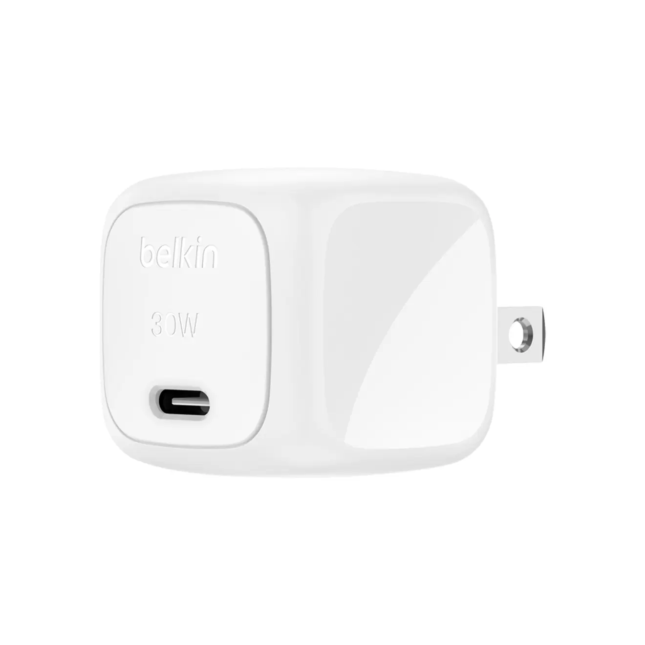 Oferta de Cargador De Pared Belkin 1 Puerto Usb-C Blanco Cubo 30w por $399 en Mobo