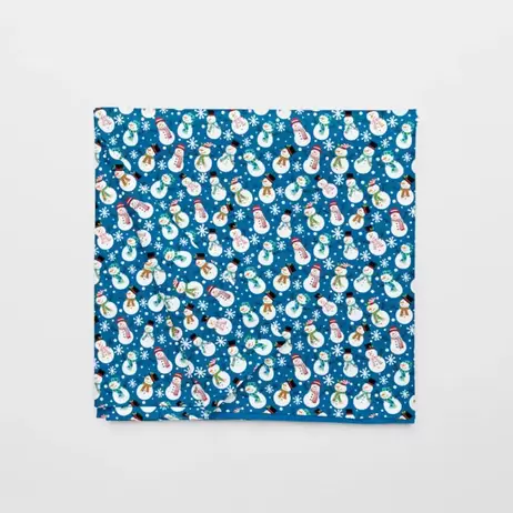 Oferta de Tela Navideña Diseño Muñecos de Nieve – Rollo 30 m Algodón Candy Navideño por $479.76 en Modatelas