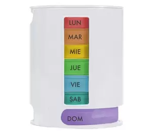 Oferta de Pastillero Semanal Kuk Multicolor por $80 en Muebles América