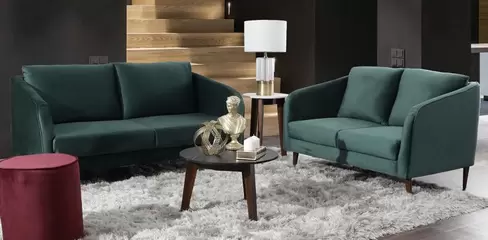 Oferta de Sala Nia Verde por $15898 en Muebles Dico