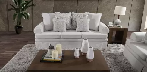 Oferta de Sofá Caprice New Beige por $13600 en Muebles Dico