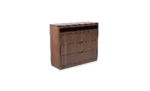 Oferta de CÓMODA DE TV OYSTER NOGAL por $12312.3 en Muebles Placencia
