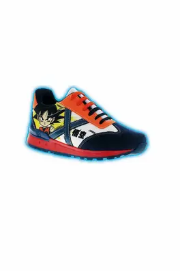 Oferta de T11101 Tenis Dragon Ball Azul Marino por $569 en Mundo Terra