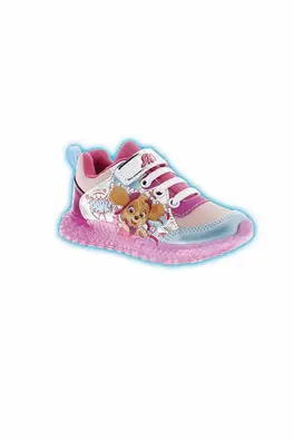 Oferta de T04125 Tenis Paw Patrol Rosa Con Luces por $609 en Mundo Terra