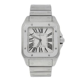 Oferta de Reloj Cartier para caballero modelo Santos 100. por $89999 en Nacional Monte de Piedad