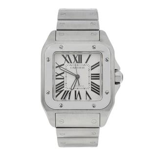 Oferta de Reloj Cartier para caballero modelo Santos 100. por $89999 en Nacional Monte de Piedad