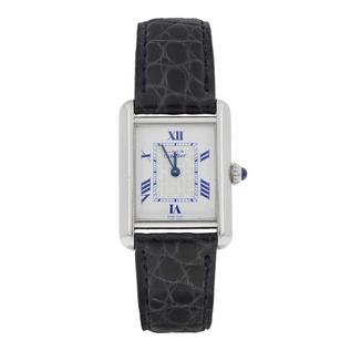 Oferta de Reloj Cartier para dama modelo Must de Cartier caja en plata 925. por $29999 en Nacional Monte de Piedad